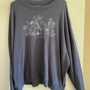 AE Fleece Graphic Crew Neck Sweatshirt size XXL